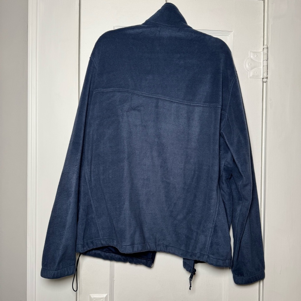 Columbia Steens Mountain Full-Zip Fleece Jacket In Collegiate Navy XL - Picture 12 of 16